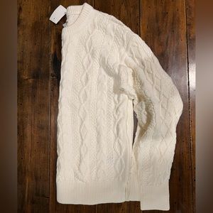 J.Crew Factory Cable Knit Sweater